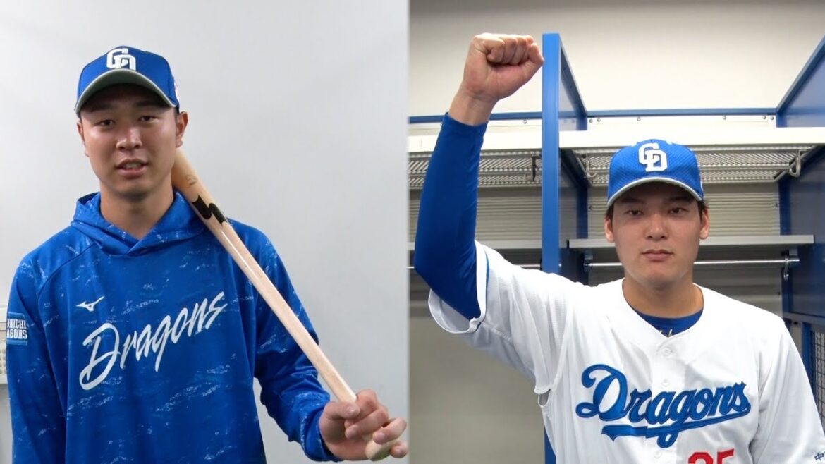 【#一緒にどらほー】今季開幕二軍から這い上がったドラ１コンビで勝利！#石川昂弥 選手 #髙橋宏斗 投手と歓喜の共有🎉 #Dragons_Inside