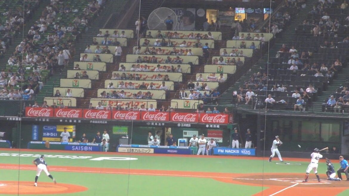 オリックス セデーニョ デッドボール　西武 vs オリックス　2024年8月22日(木) ベルーナドーム