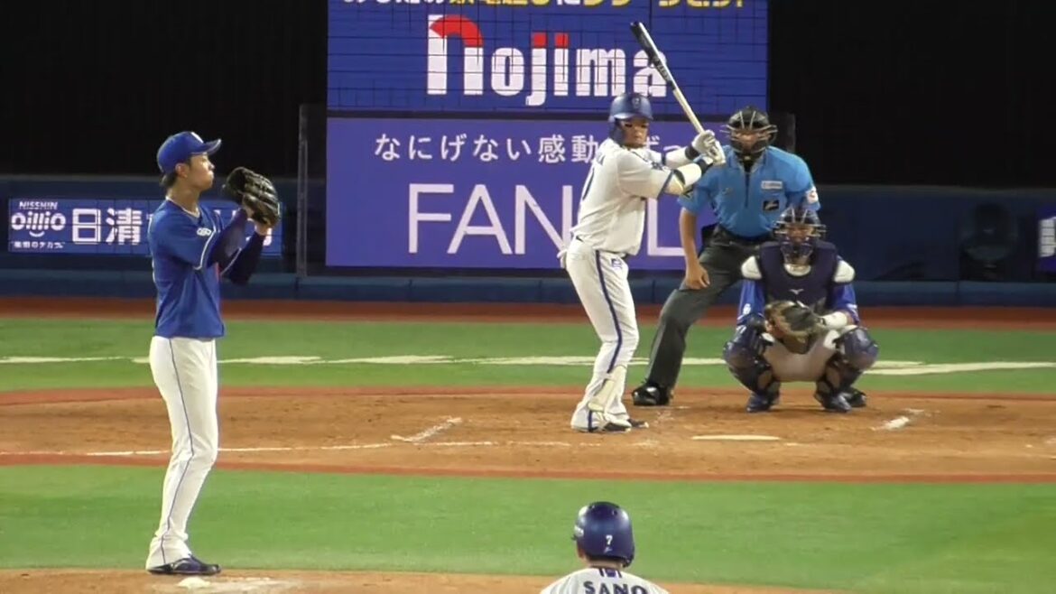 2024年8月20日 横浜DeNAー 中日・ 戸柱 恭孝 選手の第2打席