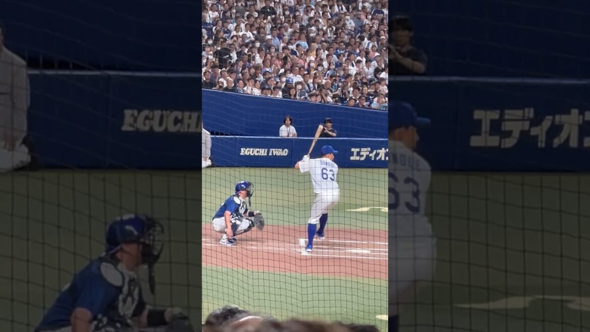 堂上お兄にゃん💫ルーティン💫💫 中日レジェンドOB戦2024.7.25 ナゴヤドーム　#谷沢 #谷沢健一  #ピカイチ名古屋チャンネル