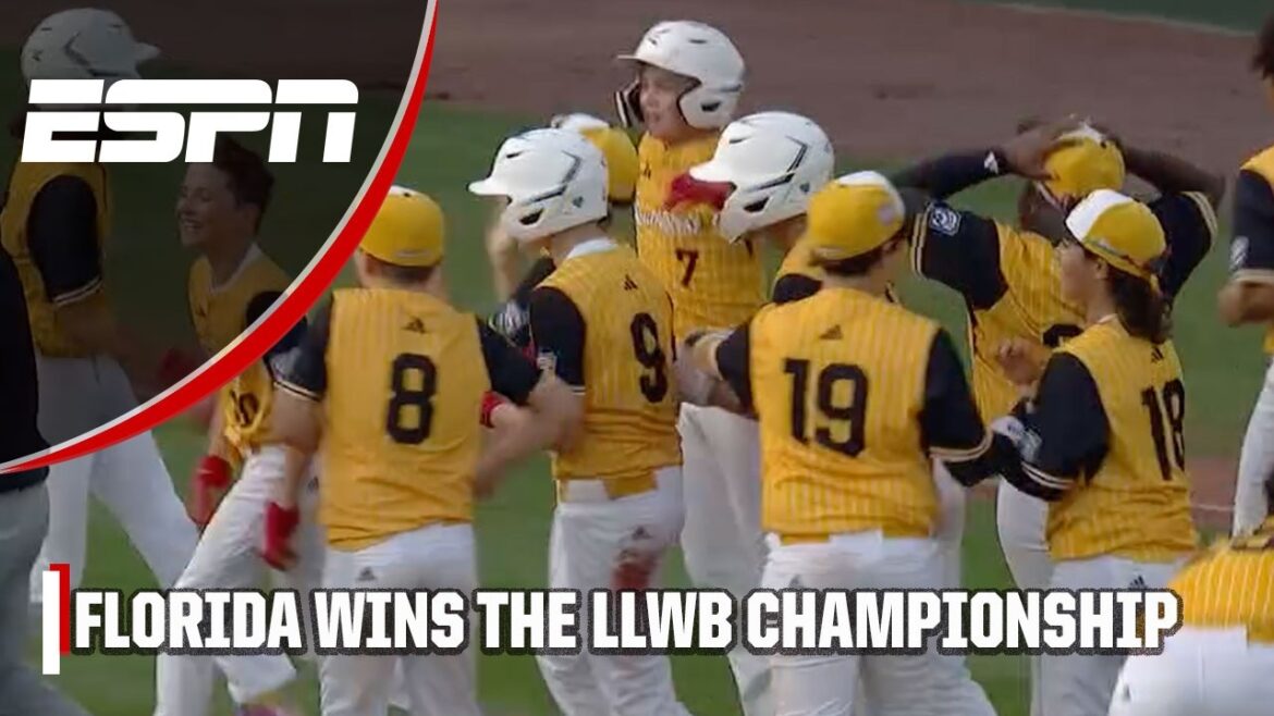 Florida WIN IT ALL on a BUNT 🤯 | Little League Baseball World Series