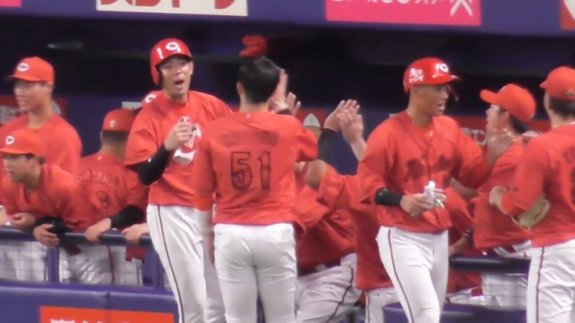 坂倉将吾がセンターへのタイムリーヒットで広島カープ逆転！4回カープ攻撃ハイライト！2024年8月28日