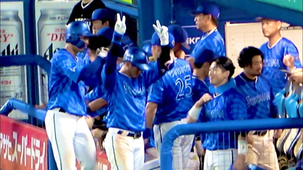 Wピースのデスターシャ！ 梶原昂希のヒットから桑原将志の２ランホームラン！ 横浜DeNAベイスターズ 2024/8/23