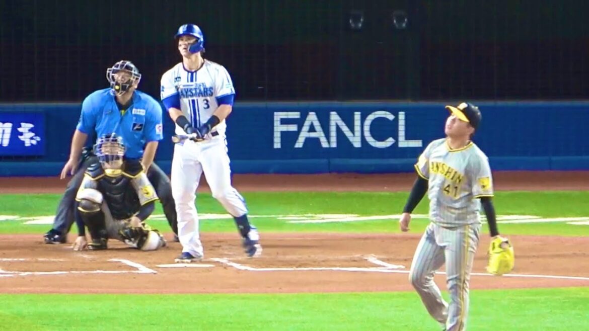 逆方向へ確信弾！ オースティンが勝ち越しソロホームラン！ 横浜DeNAベイスターズ 2024/8/28