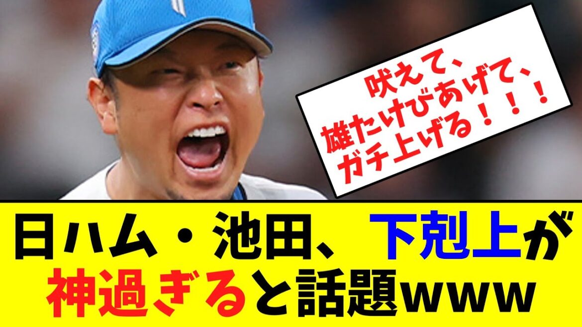 日ハム・池田、覚醒の仕方が下剋上過ぎると話題!!【なんJなんG】【2ch5ch】