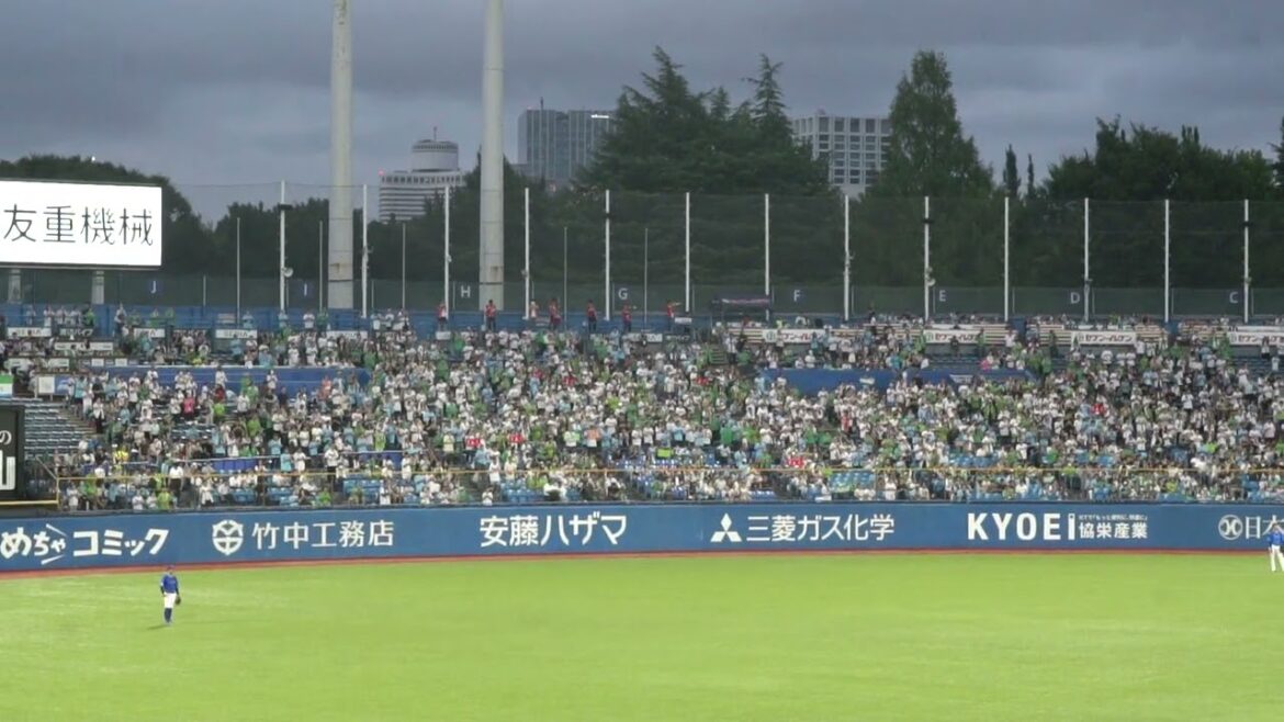 東京ヤクルトスワローズ　宮本丈→共通テーマβ(気まぐれロマンティック)　in明治神宮球場　2024 8-23