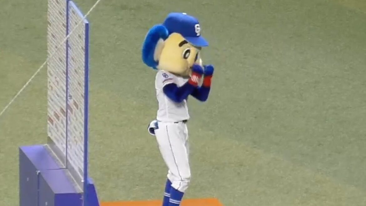 連敗ストップ　ドアラ勝利のかわいいダンス　中日ドラゴンズVS広島東洋カープ　2024/08/27