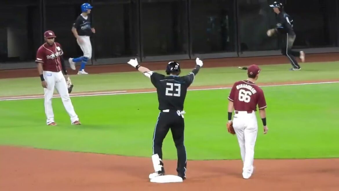 伏見寅威が打線爆発の波に乗るタイムリーヒットを放つ‼︎🔥爆盛り上がりするエスコンフィールド北海道日本ハムファイターズ