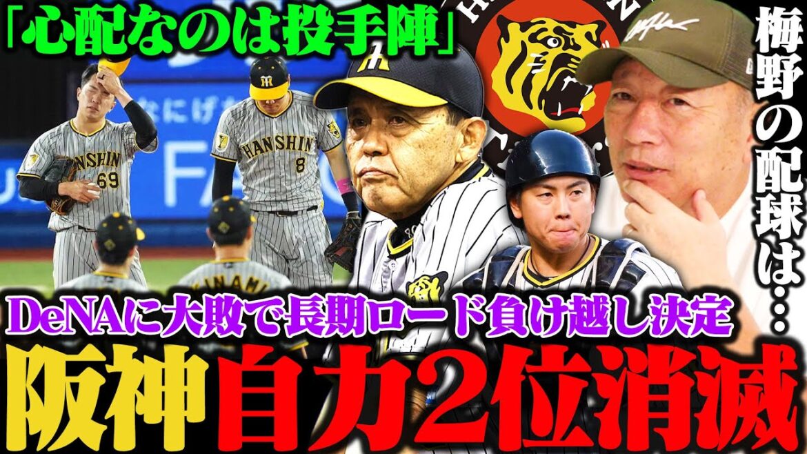 【自力2位消滅】どうした阪神！自力2位消滅へBクラスの危機…岡田野球「勝負は甲子園‼︎」高木「現状のタイガースは…」阪神タイガースの現状について語ります！