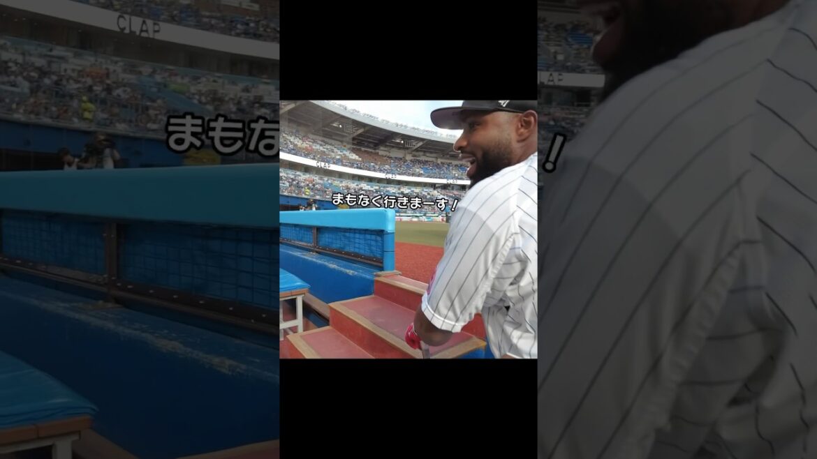 ポランコ選手 試合前の様子にカメラが接近！ #chibalotte