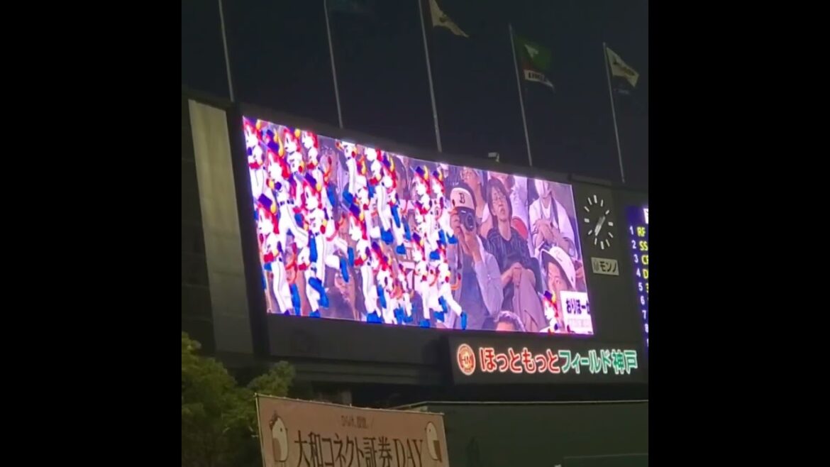 20240721【時代は山足】登場演出　9回ｳﾗ　ｵﾘｯｸｽ･ﾊﾞﾌｧﾛｰｽﾞ　#shorts@ほっともっとﾌｨｰﾙﾄﾞ神戸･ﾚﾌﾄ外野