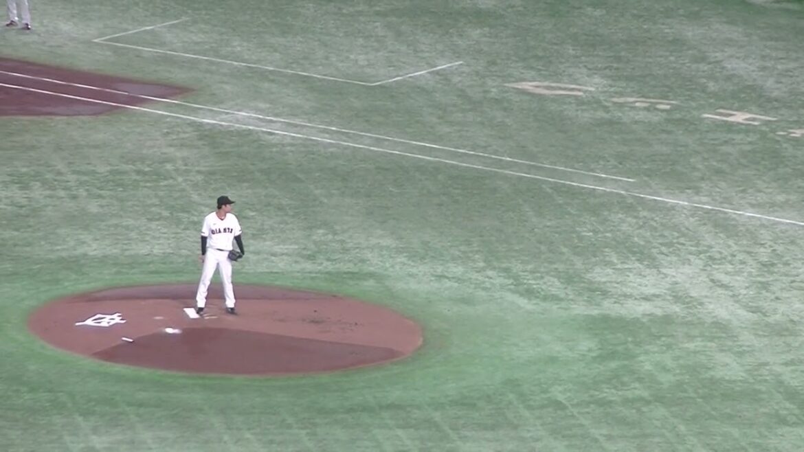 矢野雅哉セカンドゴロ 吉川尚輝 守備（2024年8月20日 読売ジャイアンツ 対 広島カープ）