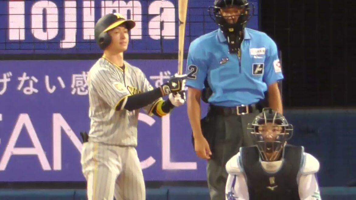 2024年8月27日 横浜DeNAー 阪神・ 1回表 近本 光司 選手の第1打席