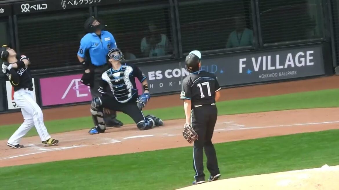 伊藤大海が無双状態wwダルビッシュそっくりで山川穂高、近藤健介を連続三振にしてしまう‼︎エスコンフィールド北海道日本ハムファイターズ