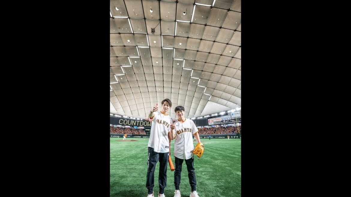 【W慎之助も実現！】始球式の1日に密着してみた⚾️