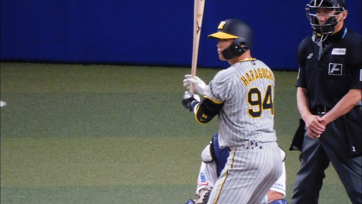 原口文仁 4番抜擢に一発回答!! 中日を突き放すスリーランホームラン ズバズバ的中の岡田采配 恐るべし