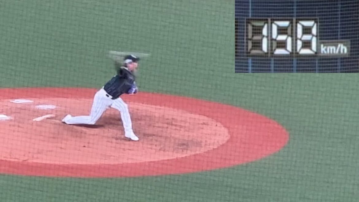 【158km/h連発】甲斐野央 4ヶ月ぶりの一軍復帰登板全11球 MAX159キロ【西武vs楽天】2024/8/25 ライオンズフェスティバルズ