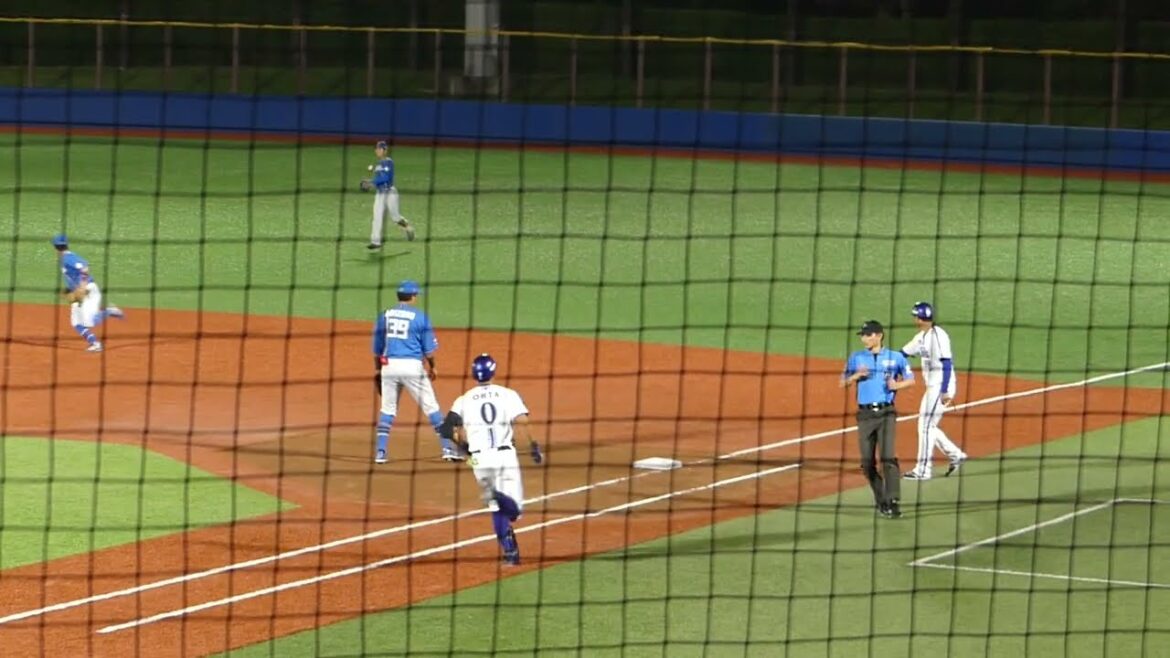 2024年8月24日イースタンリーグ 北海道日本ハム戦 ・大田 泰示 選手の第3打席