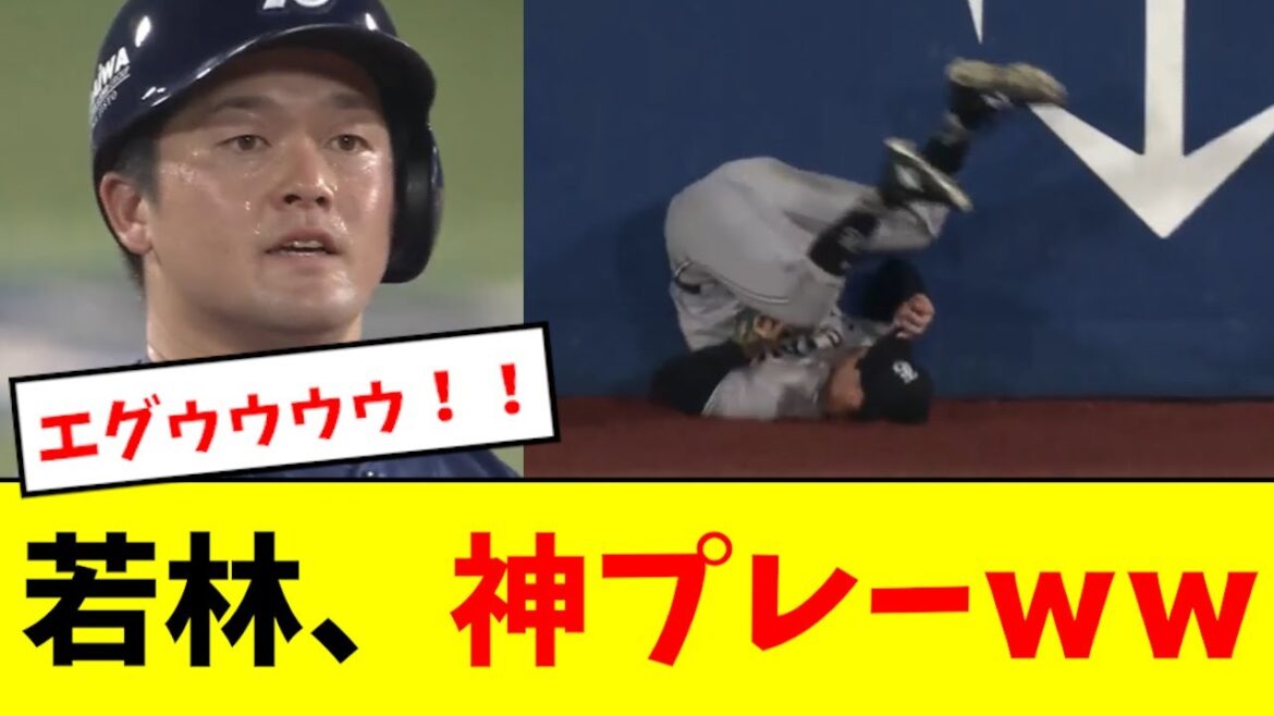 【神プレー】若林、野生守備を炸裂wwwwwwwww