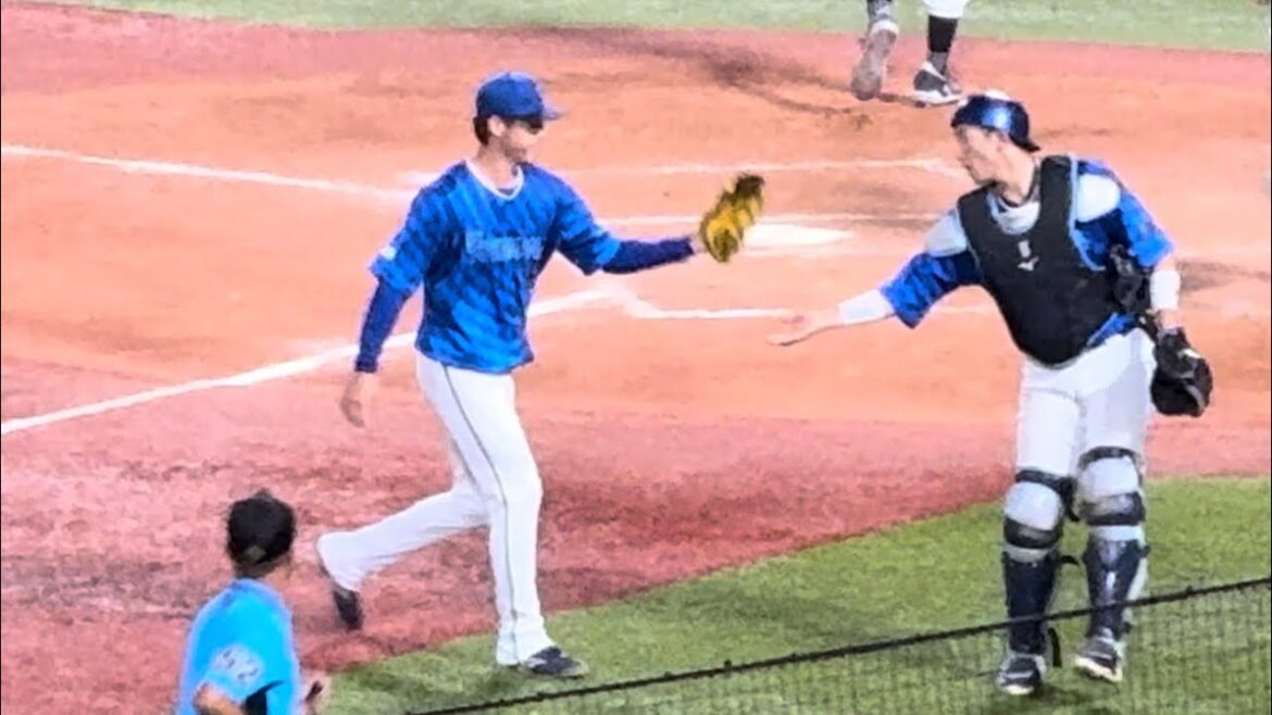 【中川颯】ピンチで山田哲人をピシャリ横浜DeNAベイスターズ2024年8月25日東京ヤクルトスワローズ