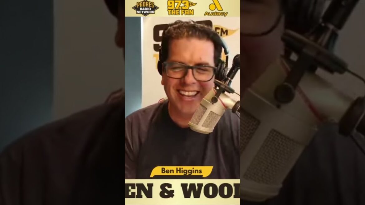 PADRES Martin Perez "GETTING HARD" - Ben and Woods RADIO