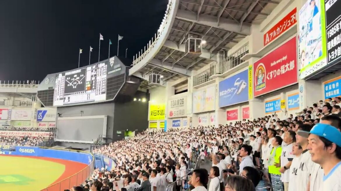 荻野貴司応援歌 2024/8/30 ロッテ vs ソフトバンク #chibalotte 荻野貴司応援歌 2024/8/30 ロッテ vs ソフトバンク #chibalotte