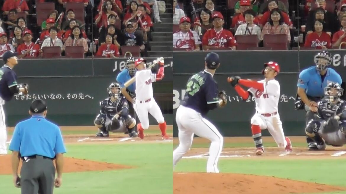 赤忍者師弟コンビの菊池涼介&矢野雅哉がレフトにライトへアベックホームラン！球場全体歓喜の渦！2024年8月31日