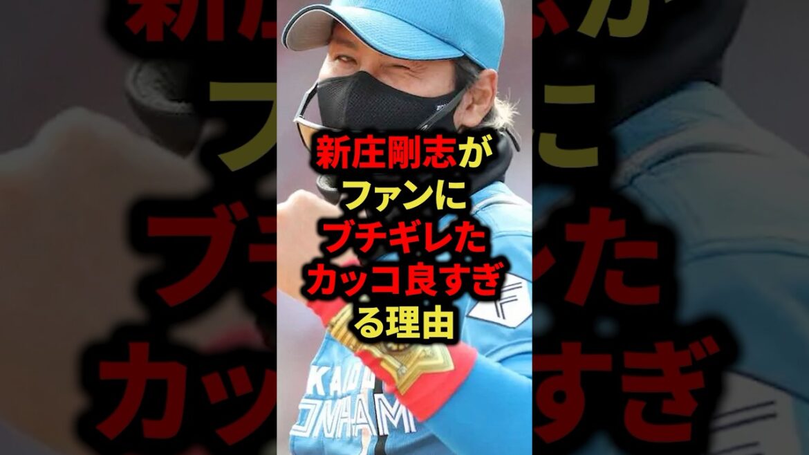 新庄剛志がファンにブチギレたカッコ良すぎる理由 #プロ野球 #野球 #shorts