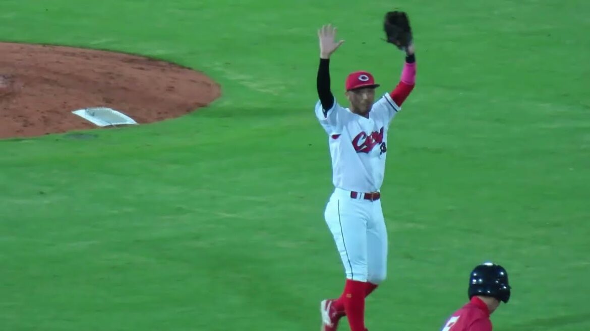 菊池涼介&矢野雅哉🎏連続ホームラン炸裂❗💪打撃シーン有りませんすいません😣💦⤵️カープベンチ選手祝福、パフォーマンス席宮島さん熱唱を