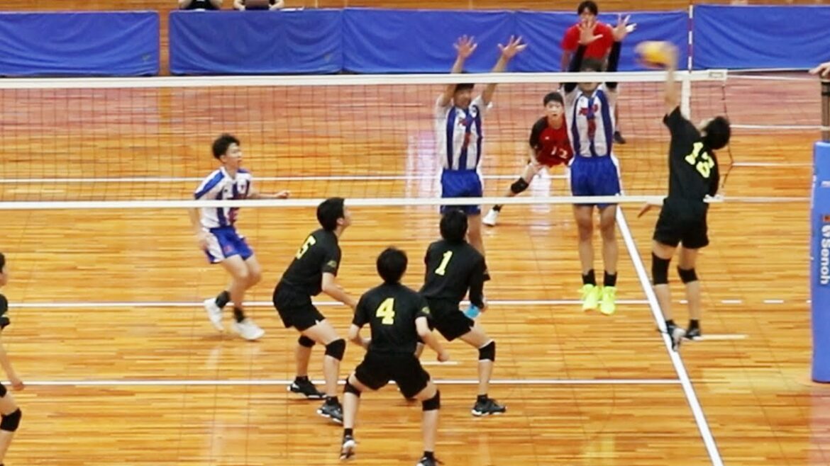【近畿大会2024・準決勝】洛南 vs 開智 第１セット　＜男子バレーボール＞
