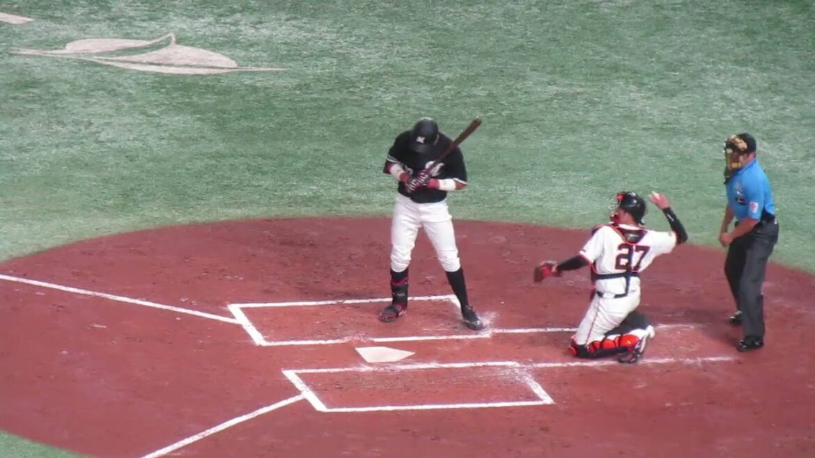 【マリーンズ】佐藤都志也の打撃フォーム〜2024年6月4日 交流戦 #千葉ロッテ