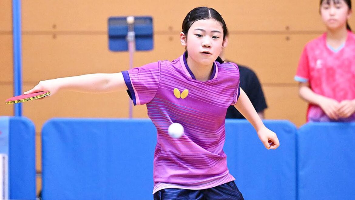 第55回全国中学校卓球大会ハイライト｜男女団体決勝トーナメント1回戦  #全中  #新潟  #卓球レポート