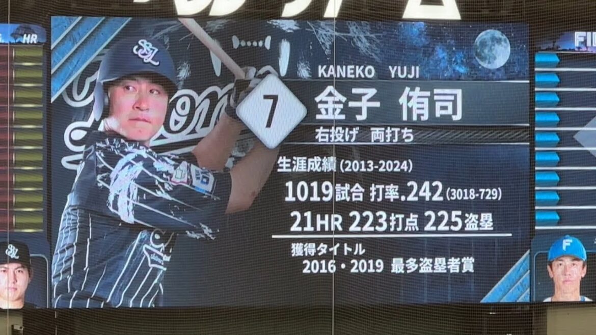 【金子侑司選手、お疲れ様でした】ライオンズフェスティバルズのプロモも見納め ライオンズ試合前スタメン発表と金子侑司選手引退の場内アナウンス【西武vs日本ハム】2024/9/1 【金子侑司選手、お疲れ様でした】ライオンズフェスティバルズのプロモも見納め ライオンズ試合前スタメン発表と金子侑司選手引退の場内アナウンス【西武vs日本ハム】2024/9/1