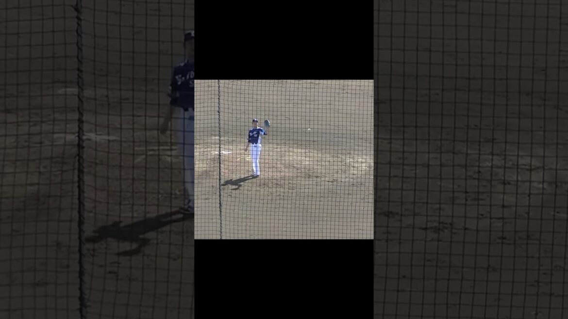 ライオンズ中村祐太の投球フォーム【教育リーグ読売ジャイアンツ対 西武ライオンズ2024年3月10日】 #プロ野球 #野球 #ピッチングフォーム