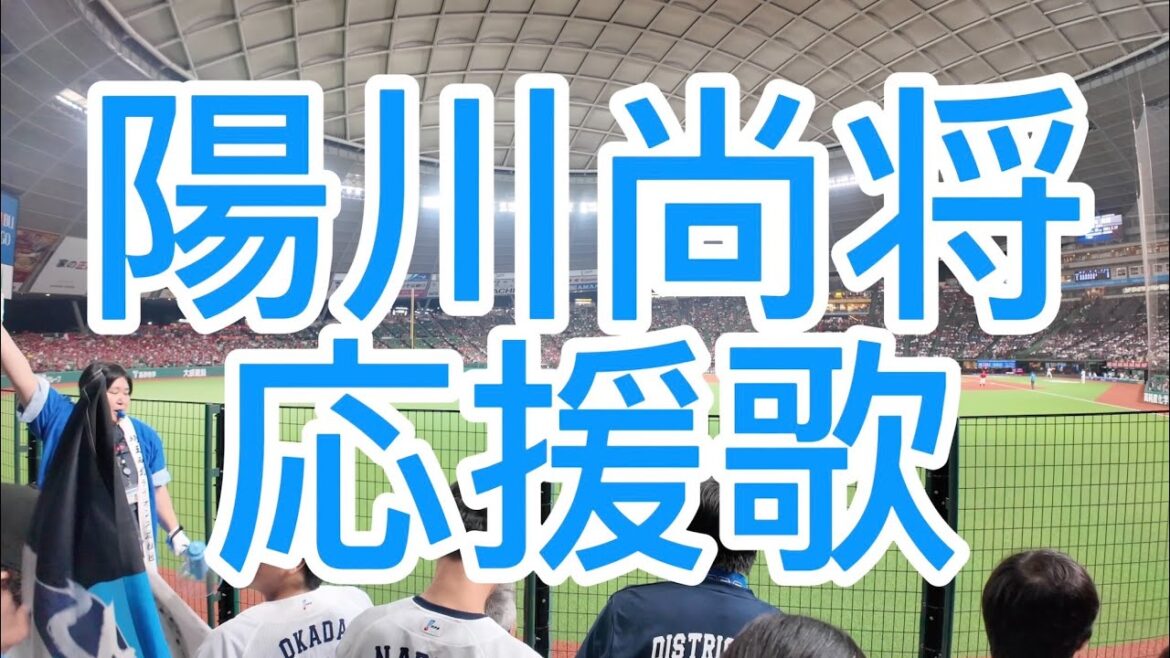 埼玉西武ライオンズ　陽川尚将　応援歌　2024