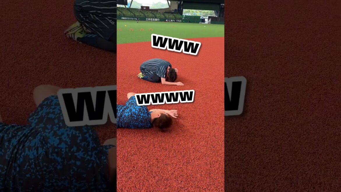 【笑いの神様舞い降りる！？】甲斐野央投手、まさかの結末に笑いが止まりません！