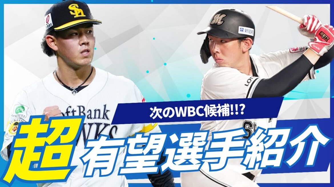 【超必見】プロ野球12球団から超有望選手紹介! 次のWBC候補は!?皆さんの推し選手教えて!!