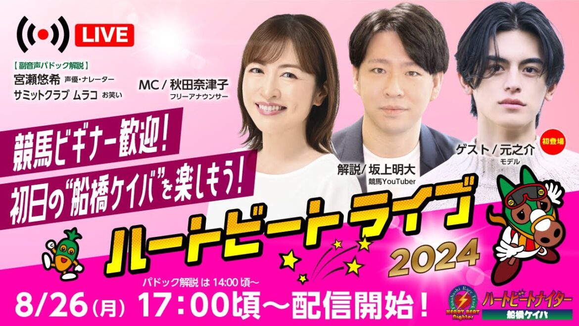 【船橋競馬】ハートビートライブ #146 【船橋競馬】ハートビートライブ #146