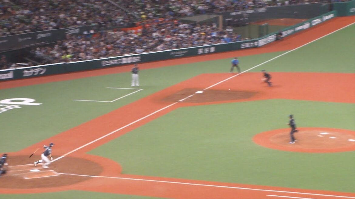 日本ハム 郡司裕也 ナイスプレー　西武 vs 日本ハム　2024年9月1日(日) ベルーナドーム