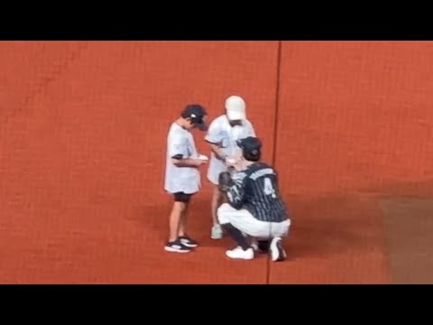 ライオンズスタメン選手登場➡︎ヤオコーの人の始球式 今井投手、もう三振だけ狙って!【西武vs日本ハム】2024/8/31 ライオンズフェスティバルズ ライオンズスタメン選手登場➡︎ヤオコーの人の始球式 今井投手、もう三振だけ狙って!【西武vs日本ハム】2024/8/31 ライオンズフェスティバルズ