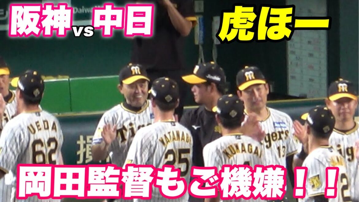 【最後はゲラが抑え！髙橋遥人が甲子園復帰登板で勝利！！】阪神対中日