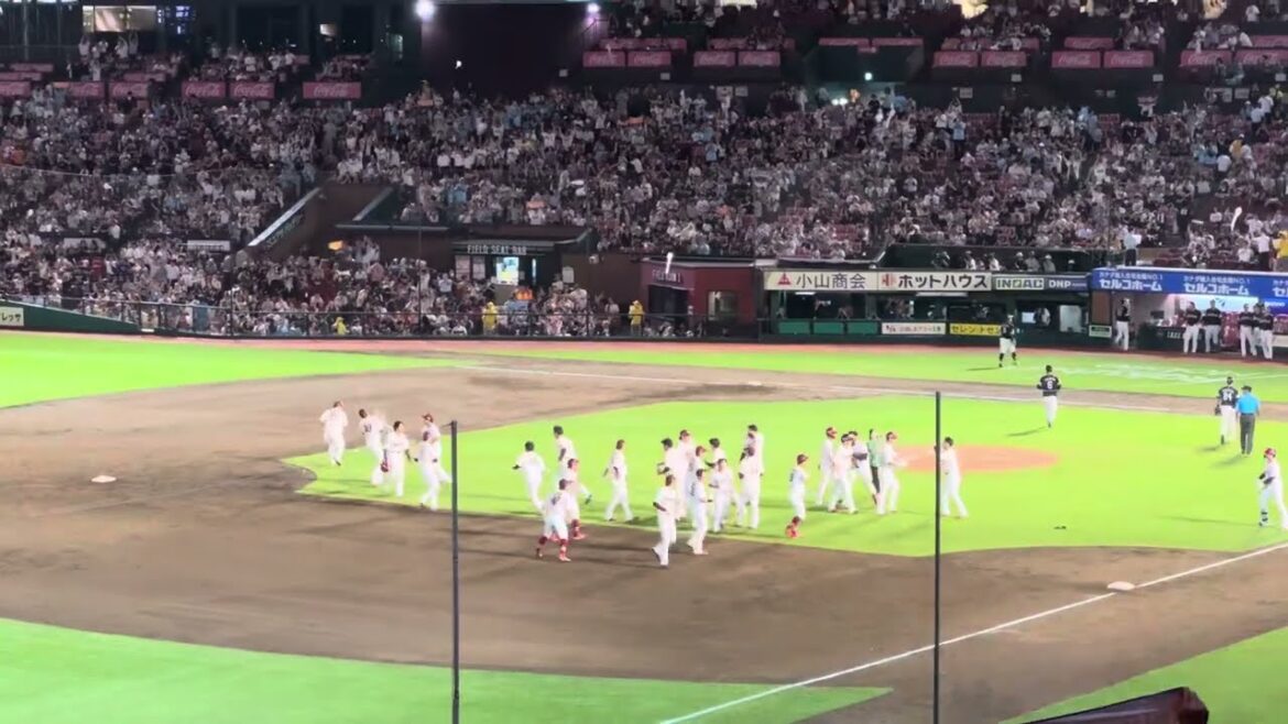 【ベガルタ仙台】のサポーターが観た楽天9回サヨナラシーン(2024/8/21)