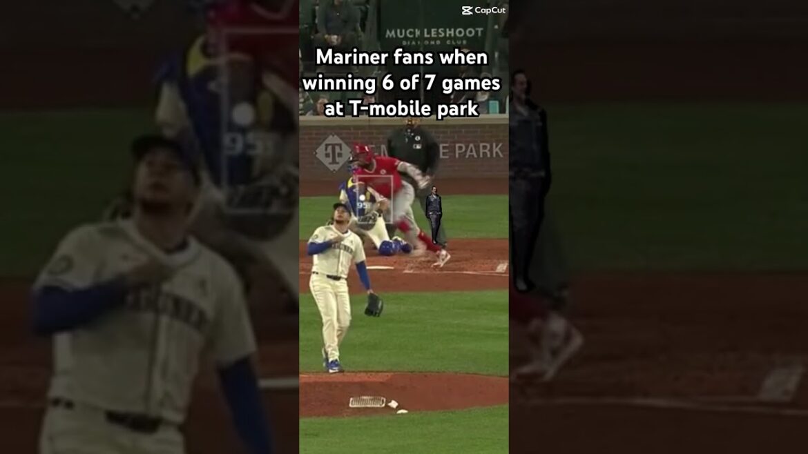 T-mobile park is treating the mariners well… #mlb #mariners #baseball
