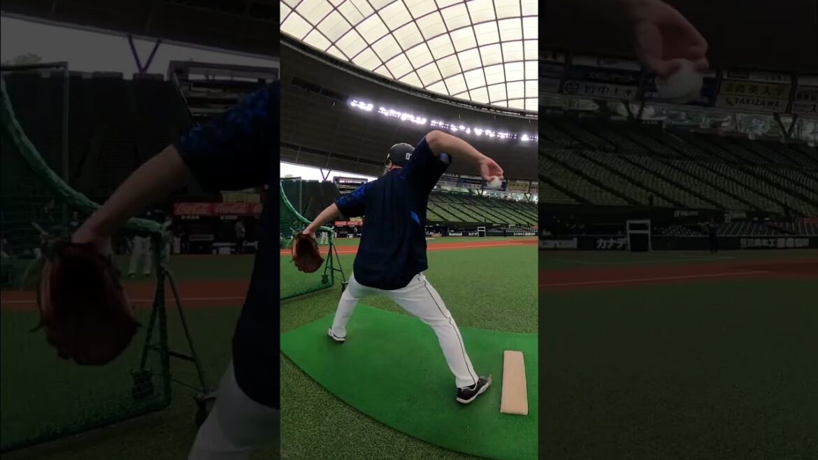 Pacific-League: 打撃投手が刻む三三七拍子「パーソルカメラ」パ・リーグ裏側密着中! #shorts 打撃投手が刻む三三七拍子「パーソルカメラ」パ・リーグ裏側密着中! #shorts