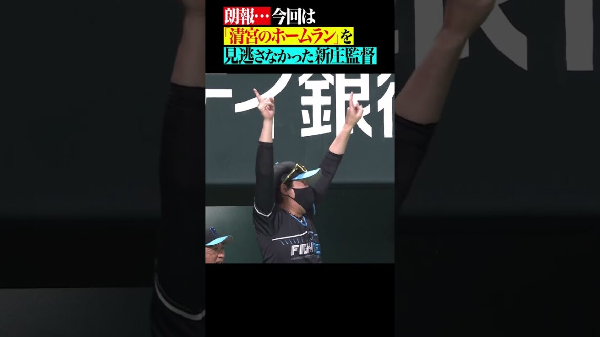 今回は見逃さなかった「清宮のホームラン」 #shorts