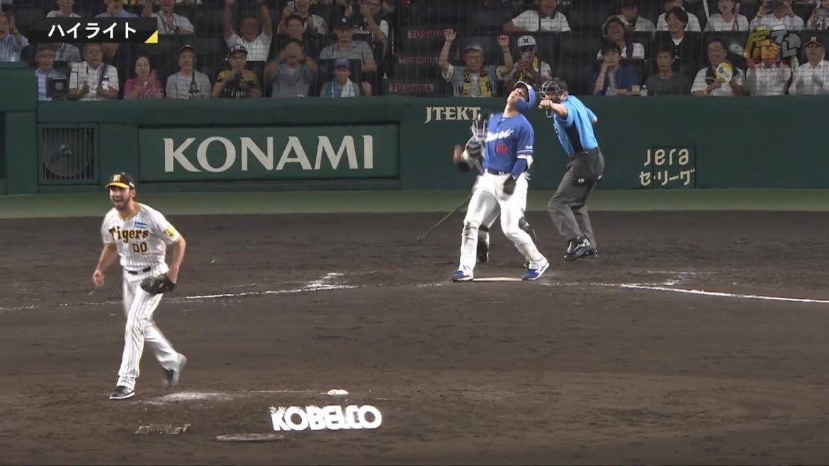 【ハイライト】阪神vs中日【2024/9/5Ｔ－Ｄ】