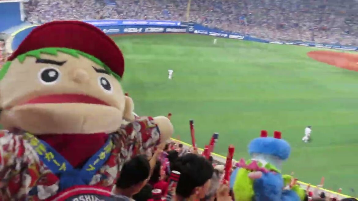 菊池涼介意地の同点タイムリーツーベース❗👍️