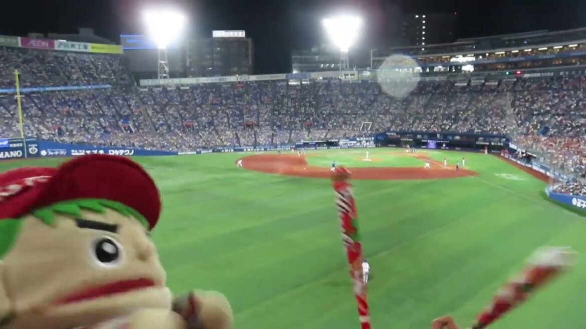 小園海斗センタータイムリーヒット❗💪1点返したぞ❗