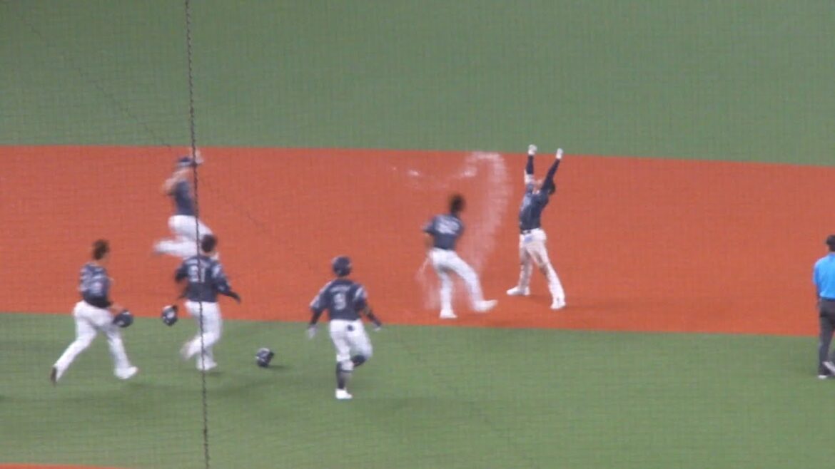 西武 元山飛優 劇的逆転サヨナラタイムリーツーベースヒット　西武 6x - 5 日本ハム　2024年9月1日(日) ベルーナドーム