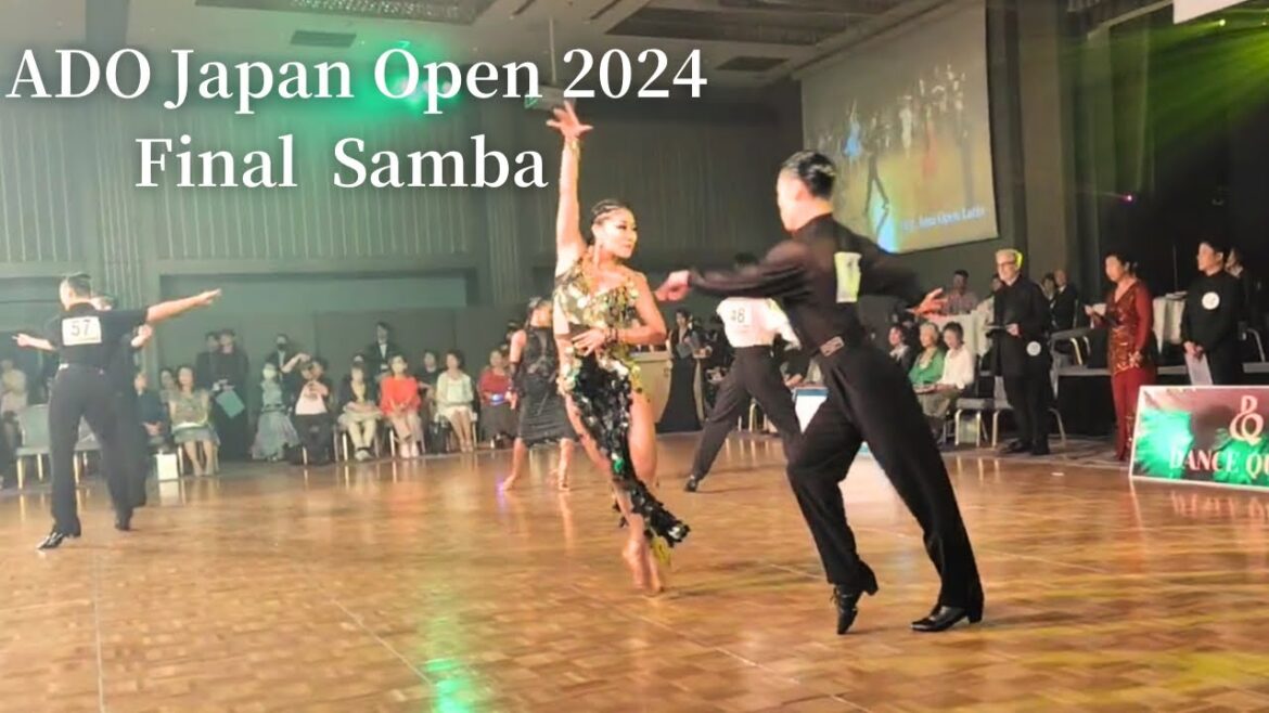 [Japan Open 2024] 海老原拳人 タカギルナ 決勝 サンバ / ADO Asian Summer Tour Japan Open 2024 Final Samba / 社交ダンス